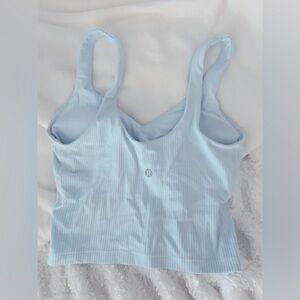 Lululemon light blue align top size 2
